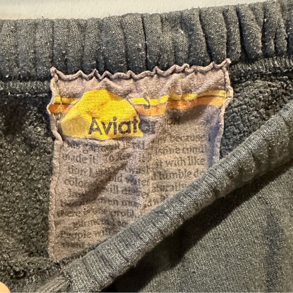 Aviator Nation Classic Velvet Stripe Sweatpants size small - Picture 7 of 7